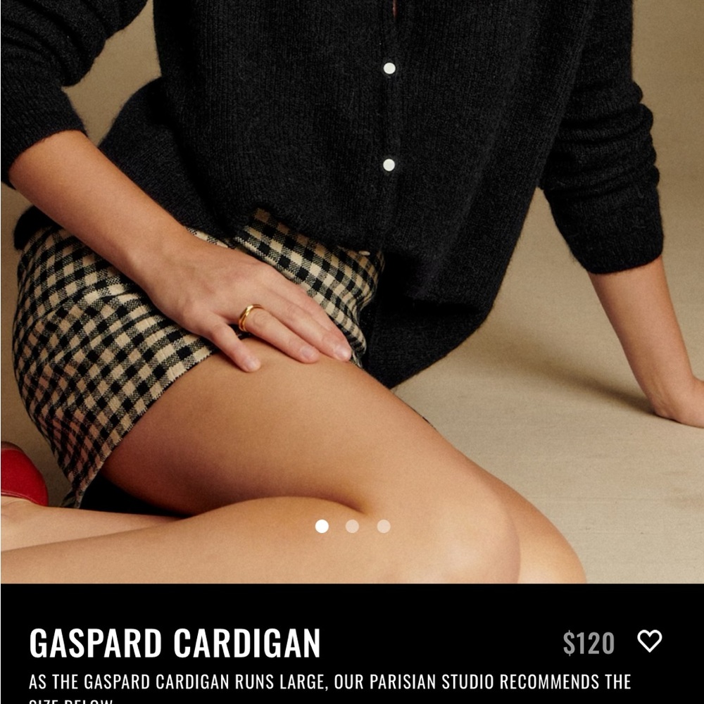 sezane gaspard cardigan - Picture 5 of 7